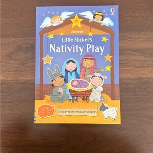 USBourne Nativity Play Sticker Book